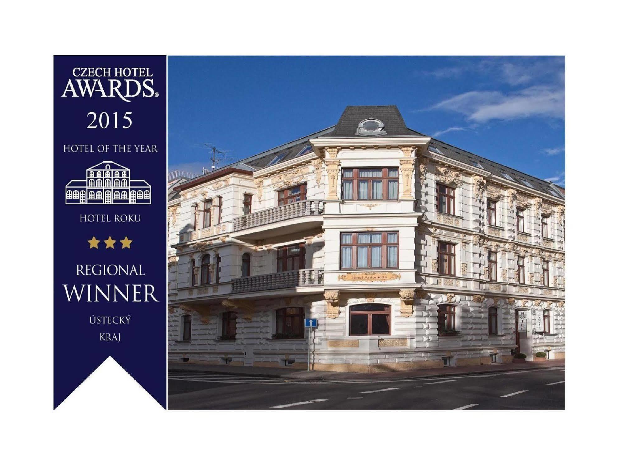 Hotel Antonietta Teplice Kültér fotó