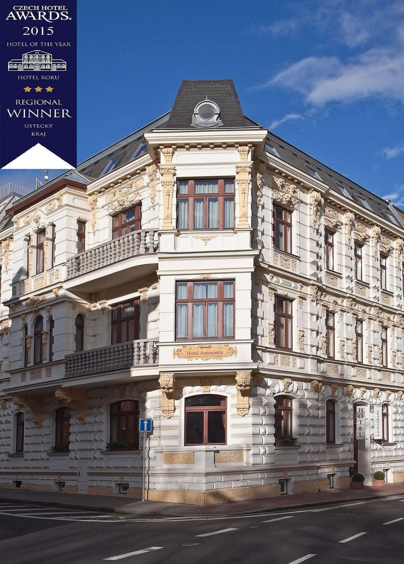 Hotel Antonietta Teplice Kültér fotó